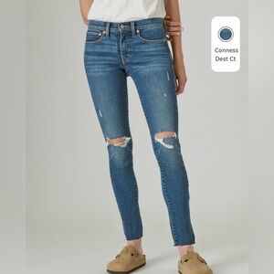 Lucky Brand Ava Mid-rise skinny jean 31”